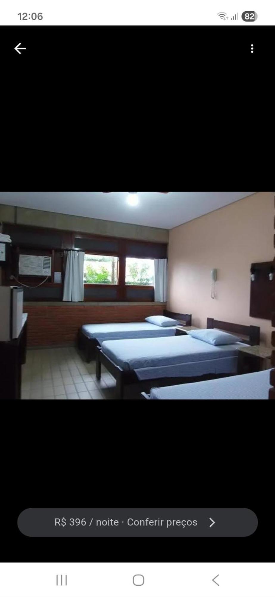Quarto Duplo com Vista do Jardim